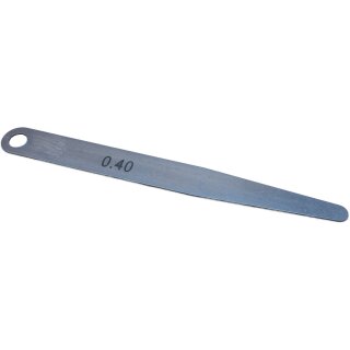 Fühllehre 0,4 mm - L 80mm