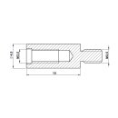 Verlängerung für Messuhr DIN 878 - M2.5...